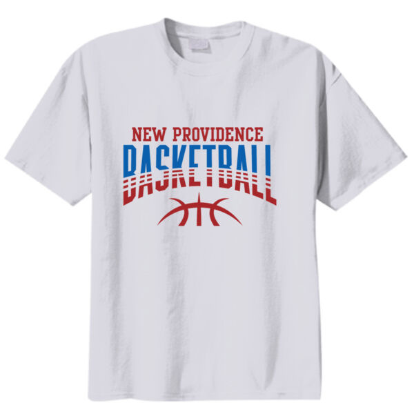 New Providence Basketball - Youth Core Blend Tee Thumbnail