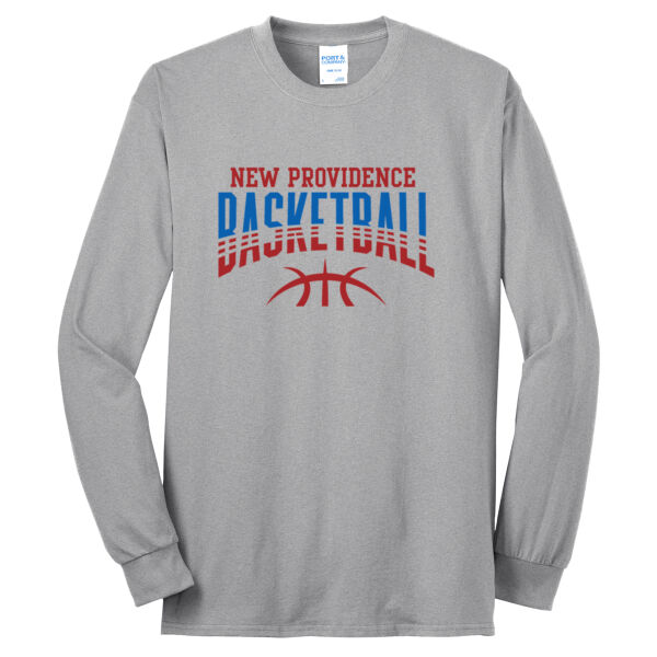 New Providence Basketball - Long Sleeve Core Blend Tee Thumbnail