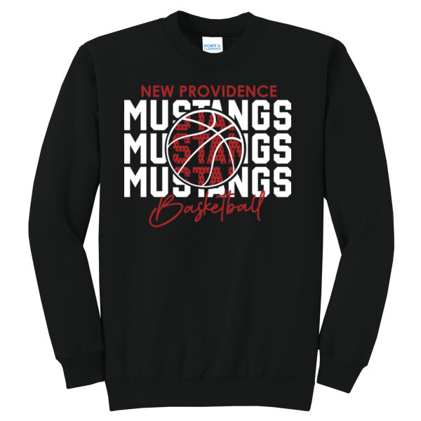 Mustangs Basketball - Core Fleece Crewneck Sweatshirt Thumbnail