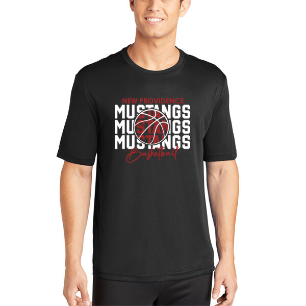 Mustangs Basketball - PosiCharge ® Competitor Tee Thumbnail