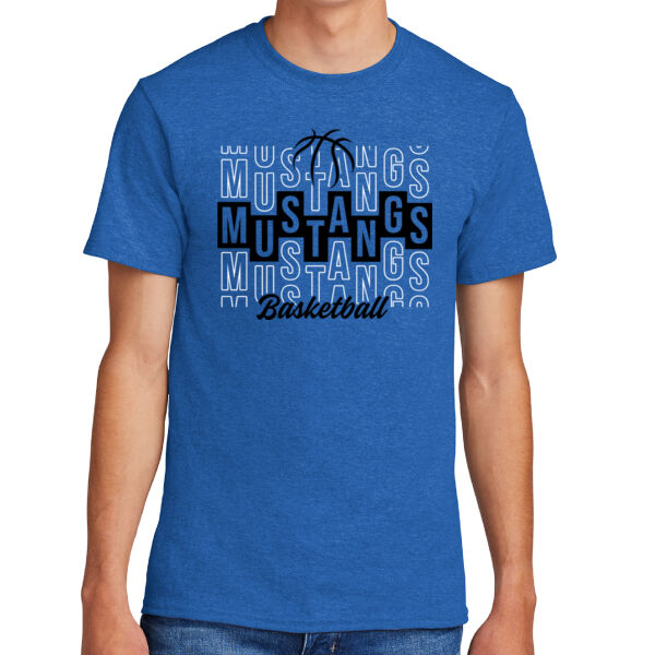 Stacked Mustangs - Core Blend Tee Thumbnail