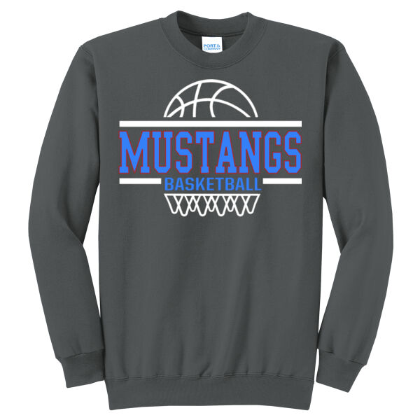 Mustangs Net - Core Fleece Crewneck Sweatshirt Thumbnail