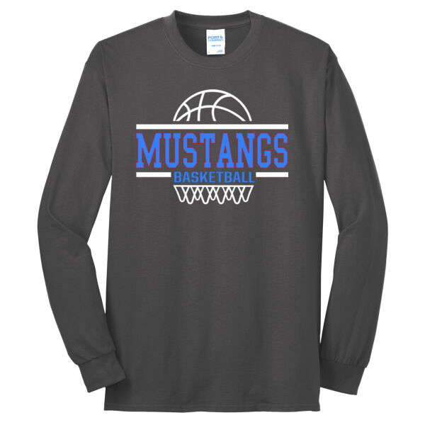 Mustangs Net - Long Sleeve Core Blend Tee Thumbnail